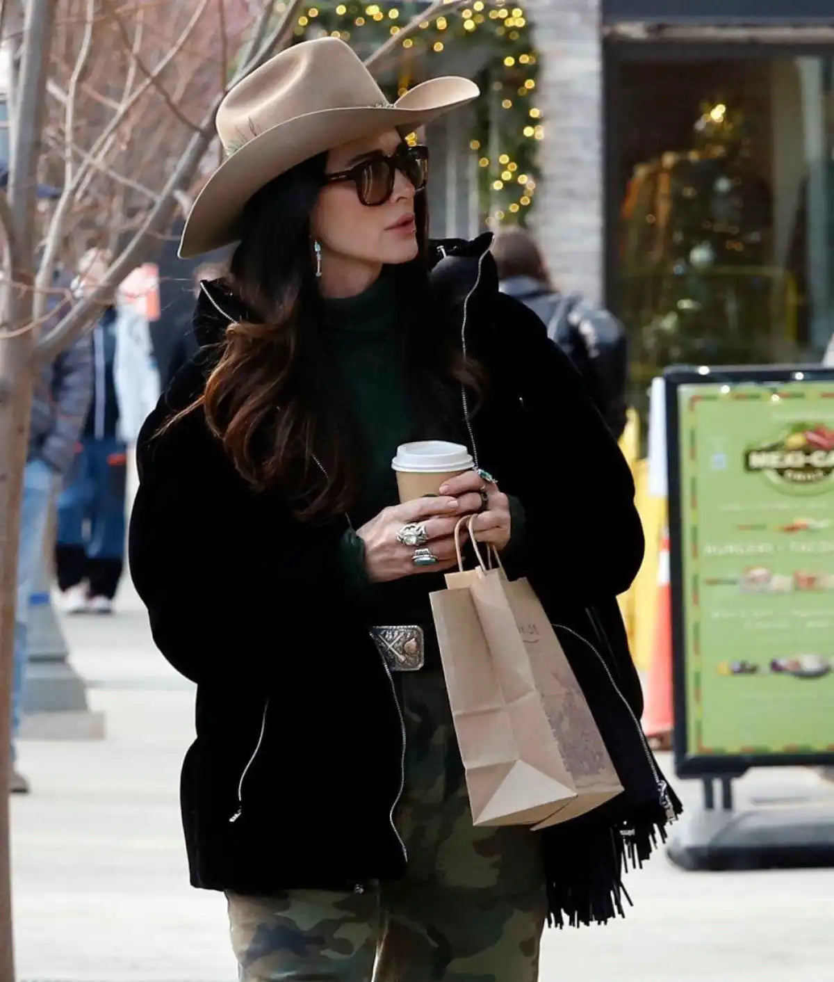 Kyle Richards Aspen 2025 Jacket