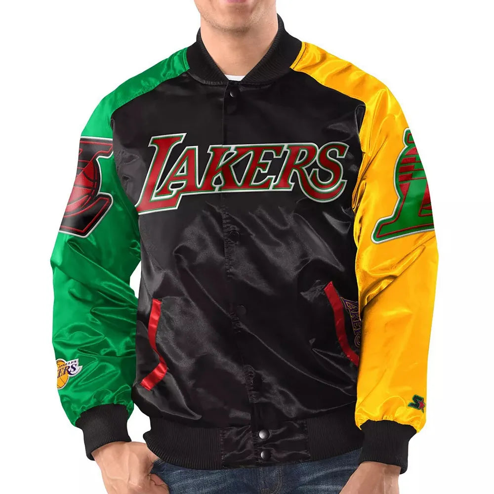 LA Lakers Ty Mopkins Red/Black Jacket