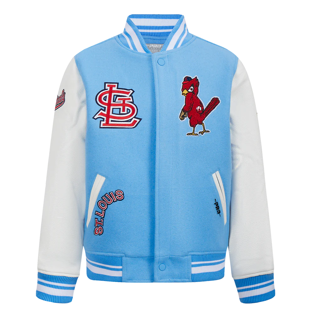 St. Louis Cardinals Retro Classic Big Boys Rib Wool Varsity Jacket