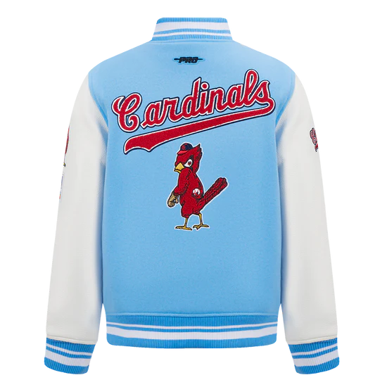 St. Louis Cardinals Retro Classic Big Boys Rib Wool Varsity Jacket
