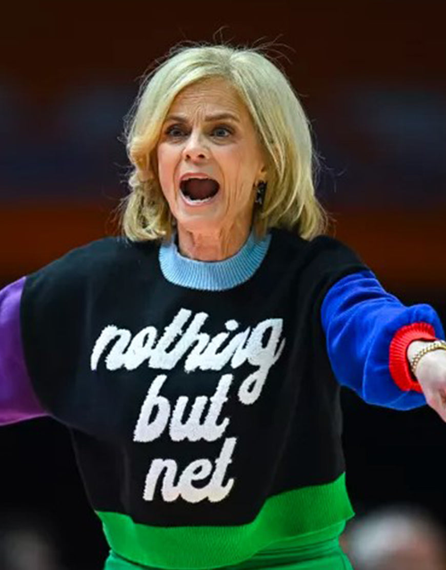 Kim Mulkey Nothing But Net Sweater