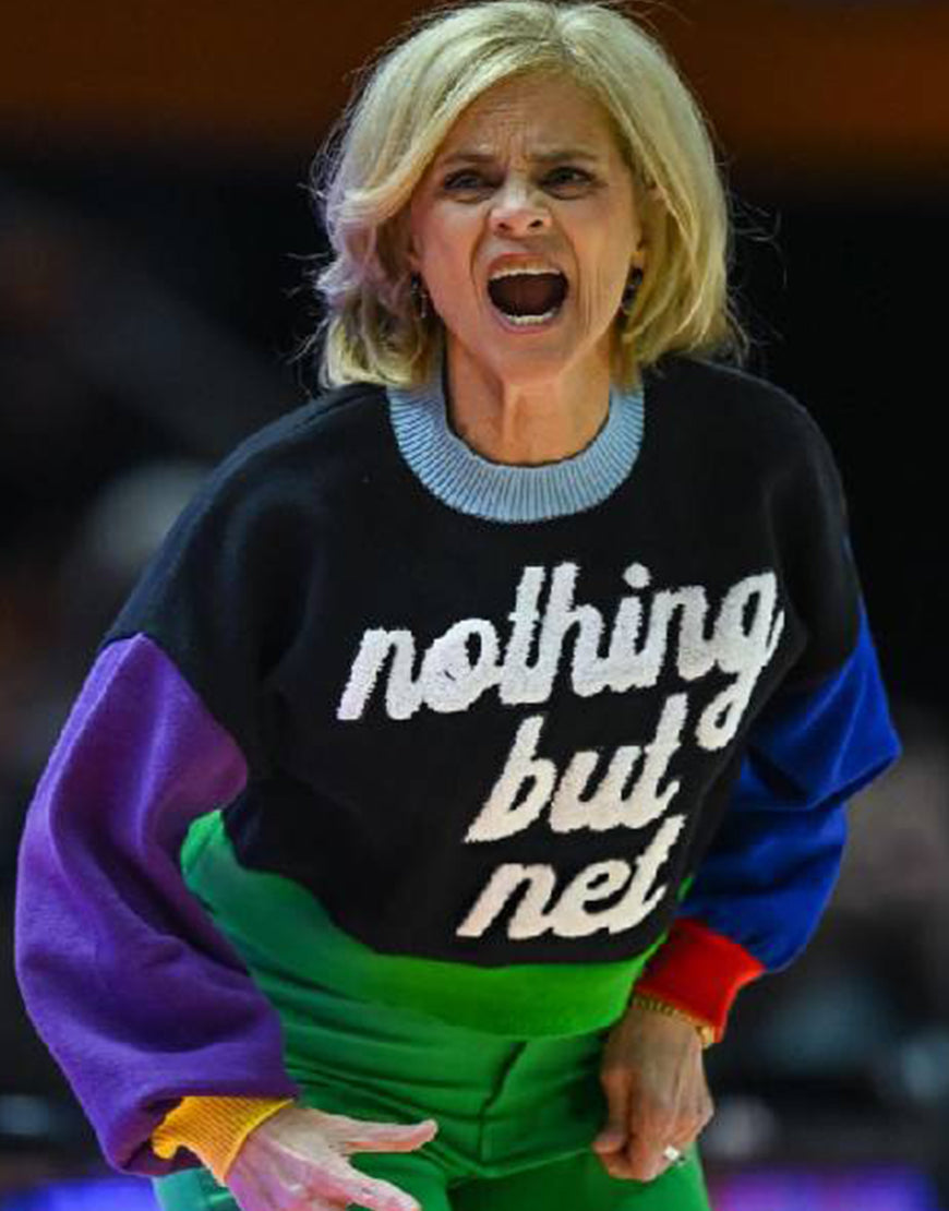 Kim Mulkey Nothing But Net Sweater