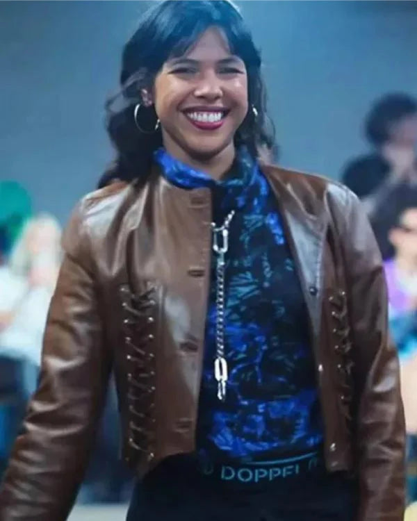 La Maison Paloma Castel Brown Leather Jacket