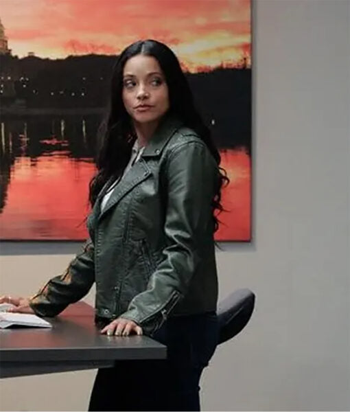 Lacey Quinn Found Leather Jacket