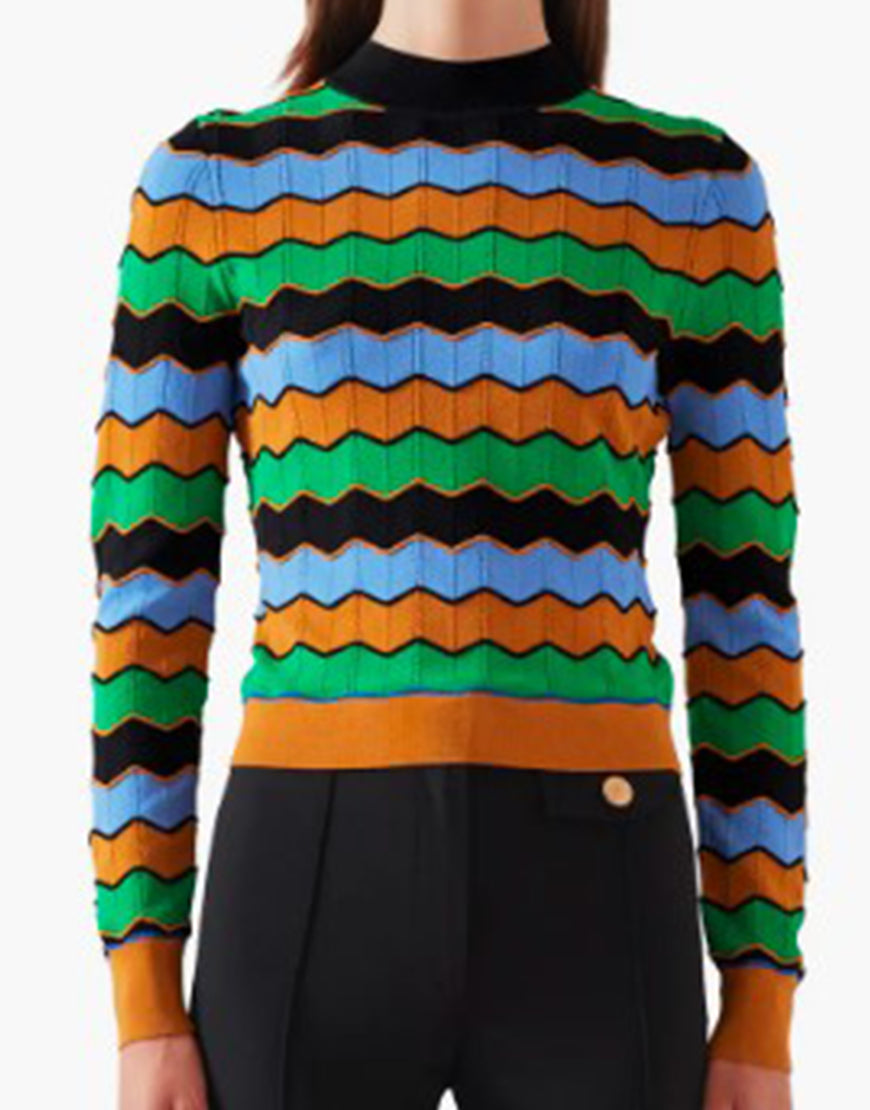 LaceyQuinnTVSeriesFoundS02GabrielleWalshMultiStripedSweaters