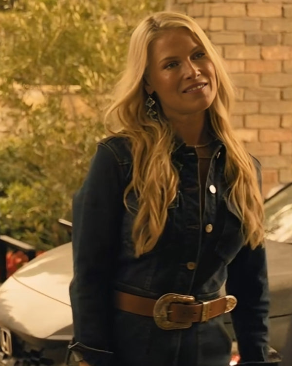 Landman Ali Larter Denim Jumpsuit