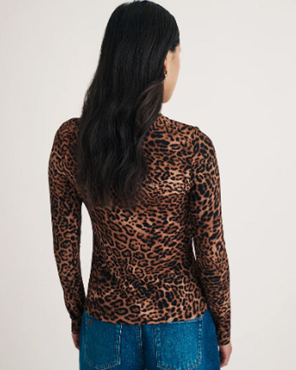 LandmanAliLarterLeopardPrintShirt