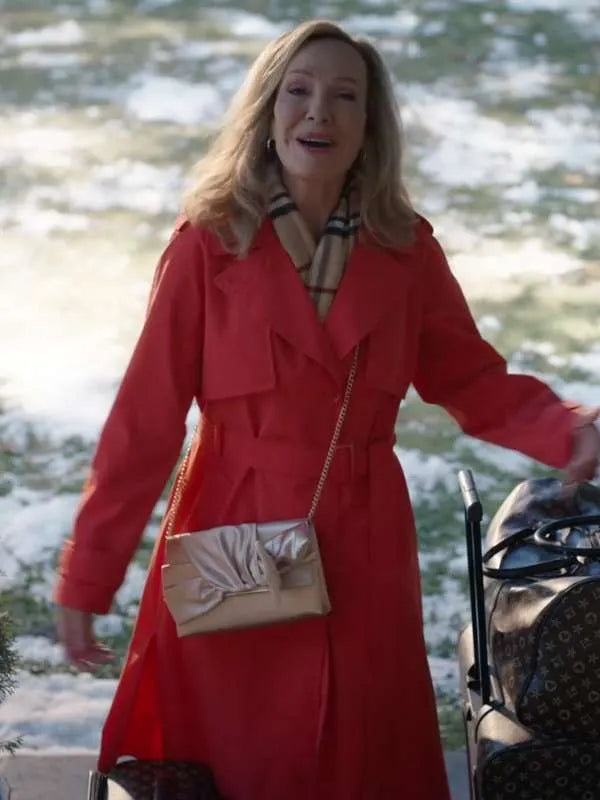 Laura Soltis This Time Each Year 2024 Red Coat