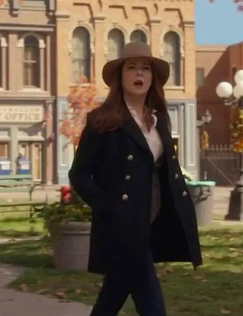Gilmore Girls Lauren Graham Black Coat