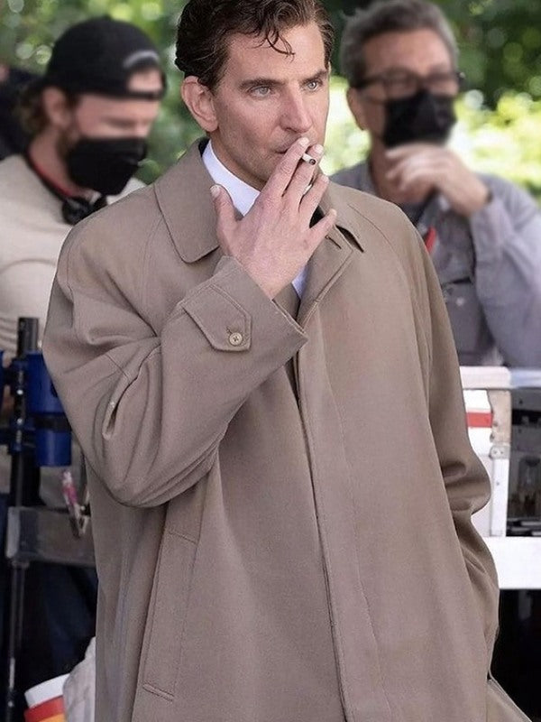 Maestro 2023 Bradley Cooper Trench Coat