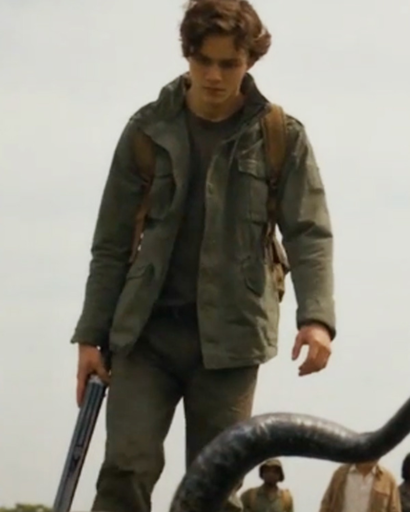 Kraven The Hunter 2024 Levi Miller Green Jacket