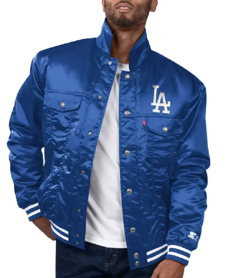 Levis x Starter Los Angeles Dodgers Jacket