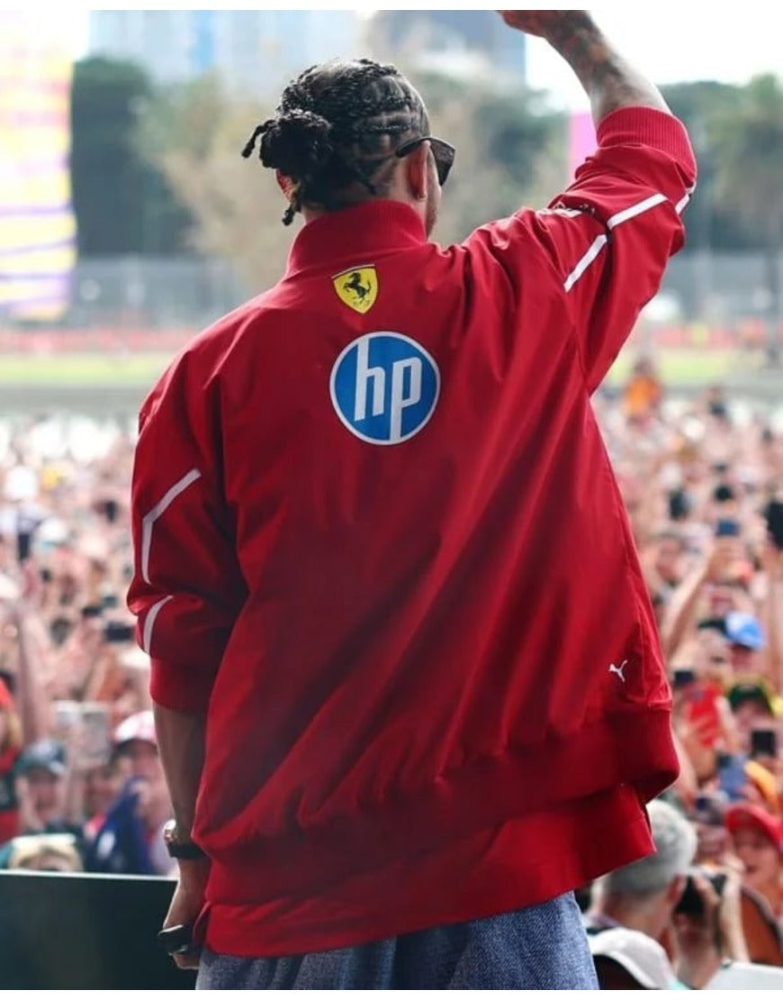 Lewis Hamilton F1 Grand Prix Of Australia Ferrari Jacket