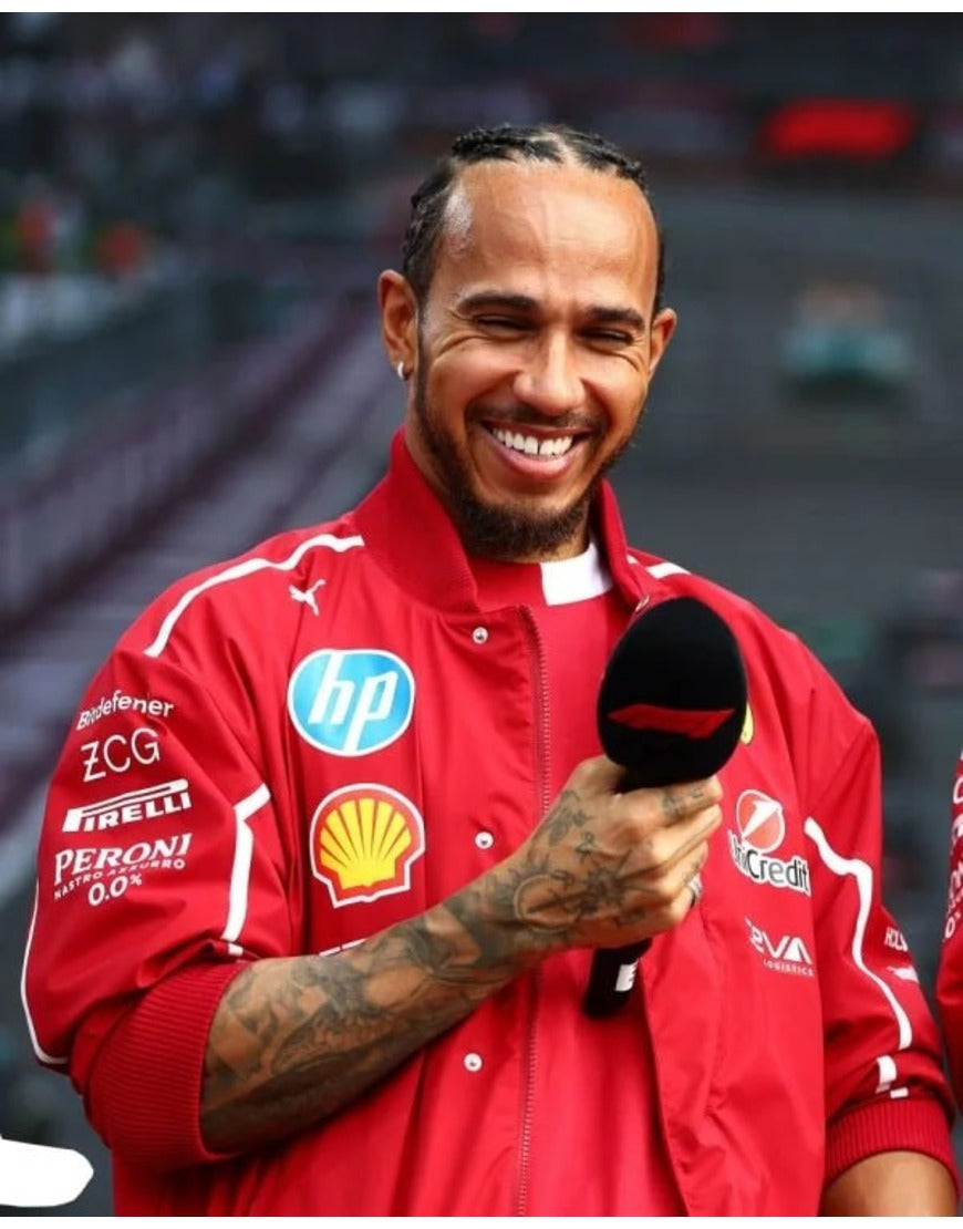 Lewis Hamilton F1 Grand Prix Of Australia Ferrari Jacket