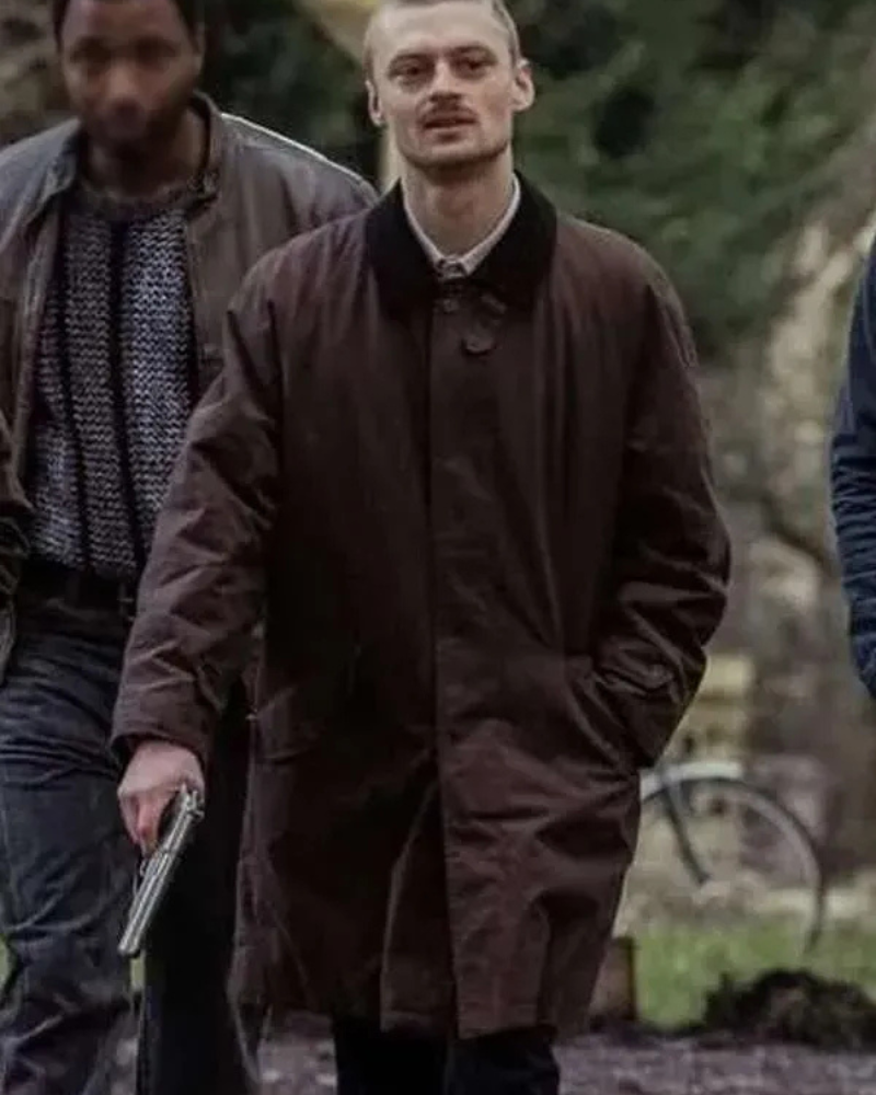 Jonas Smulders Ferry 2 Brown Cotton Coat