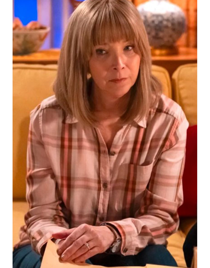 The Parenting 2025 Lisa Kudrow Plaid Shirt