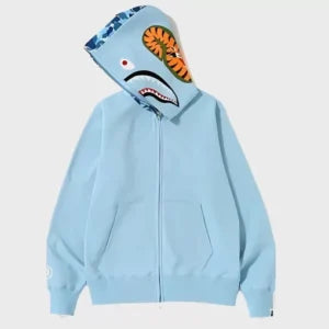 Light Blue Bape Hoodie