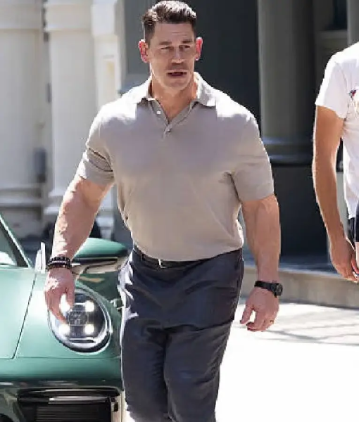 Little Brother John Cena Beige Polo Shirt