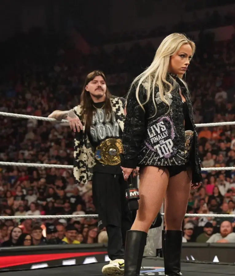 Liv Morgan Monday Night RAW Black Jacket