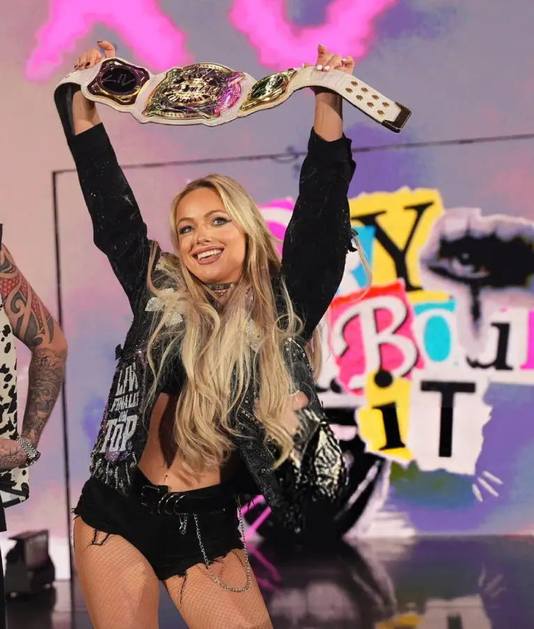 Liv Morgan Monday Night RAW Black Jacket