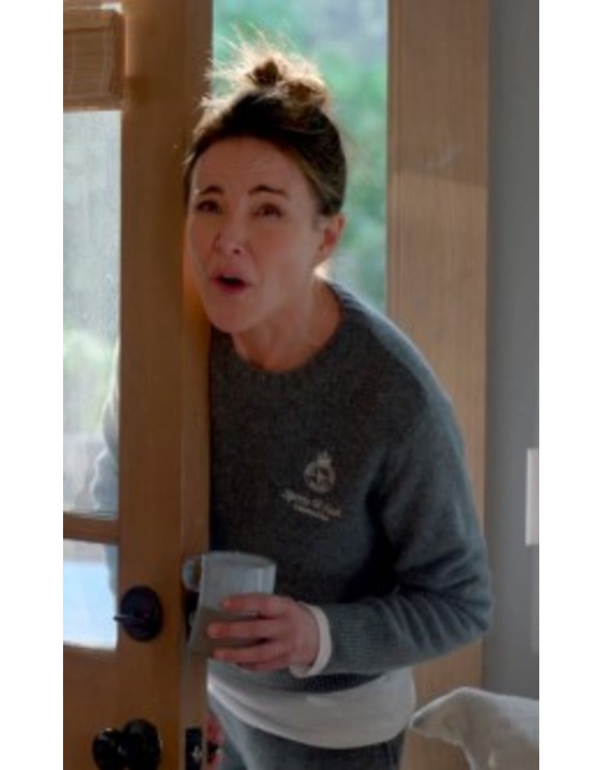 Shrinking S02 Christa Miller Grey Sweater