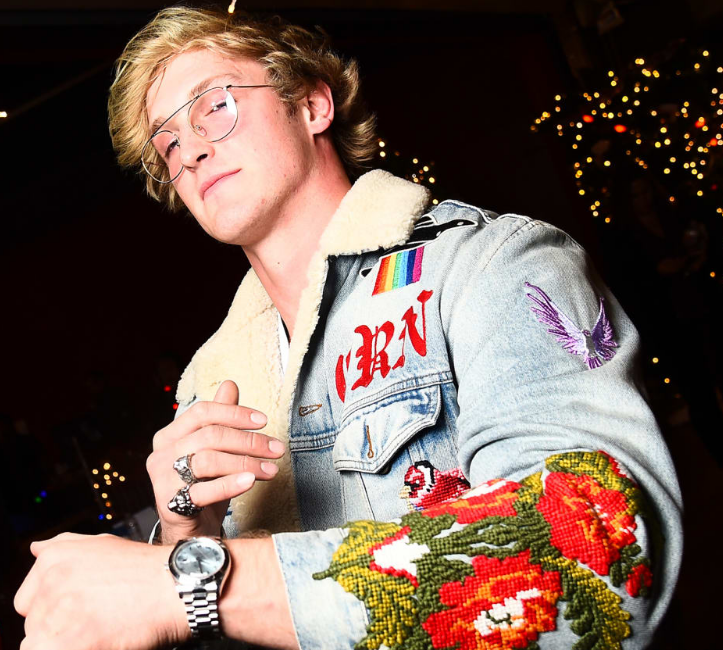 Logan Paul Alexander Blue Denim Jacket