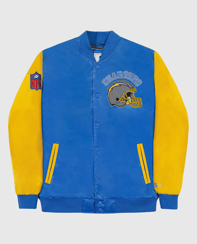 Los Angeles Chargers Varsity Full-snap Jacket