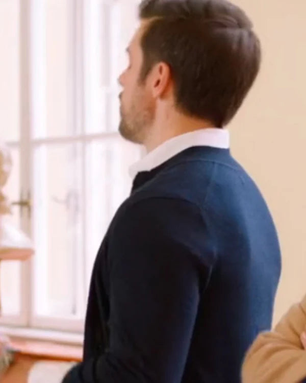 Love On The Danube Royal Getaway Dan Jeannotte Blue Cardigan