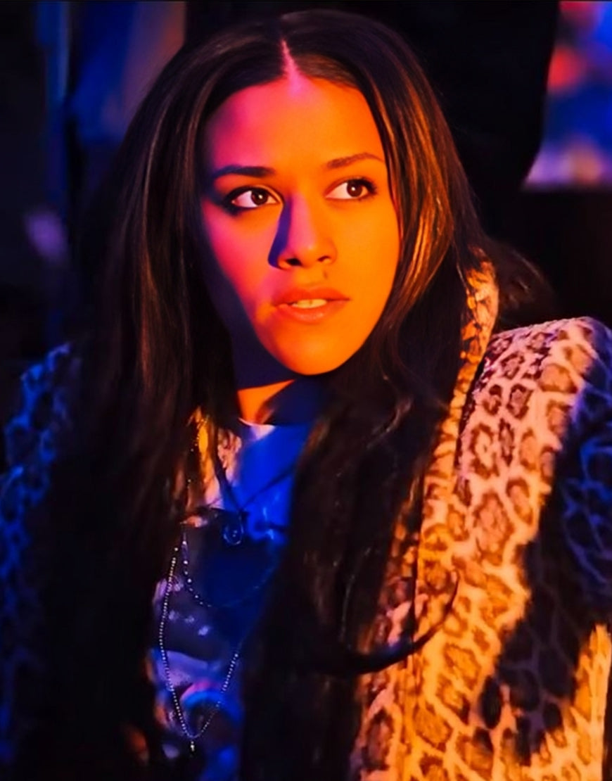 Love Hurts 2025 Ariana Debose Leopard Coat