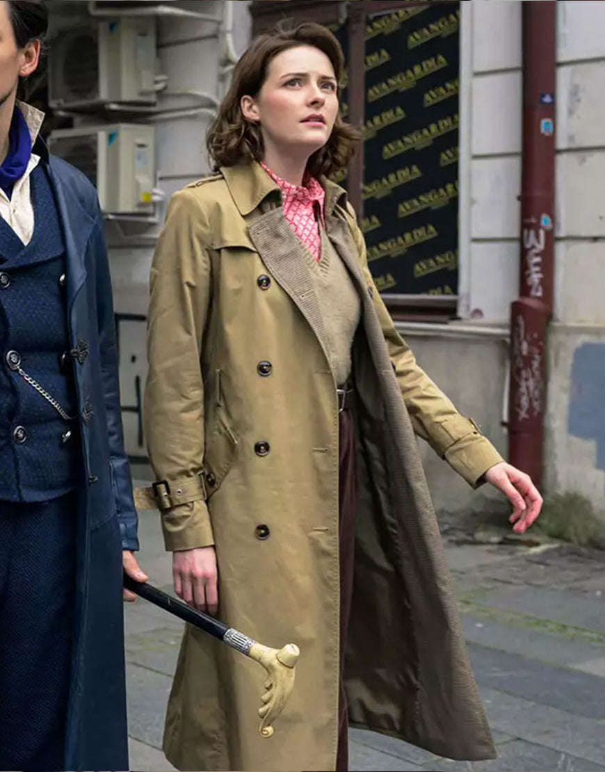 The Librarians The Next Chapter 2025 Olivia Morris Trench Coat