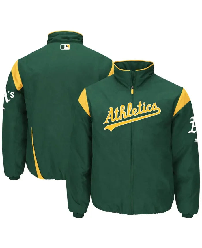 MLB Oakland Athletics Majestic Jacket