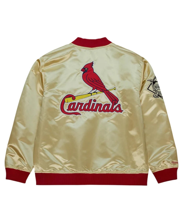 MLB St. Louis Cardinals Gold OG 2.0 Satin Jacket
