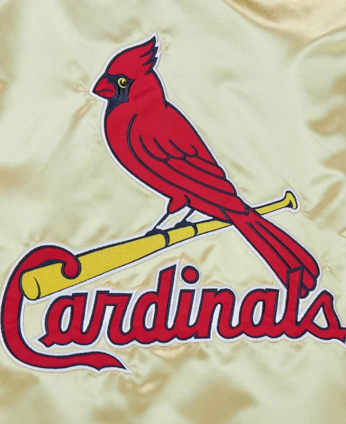 MLB St. Louis Cardinals Gold OG 2.0 Satin Jacket