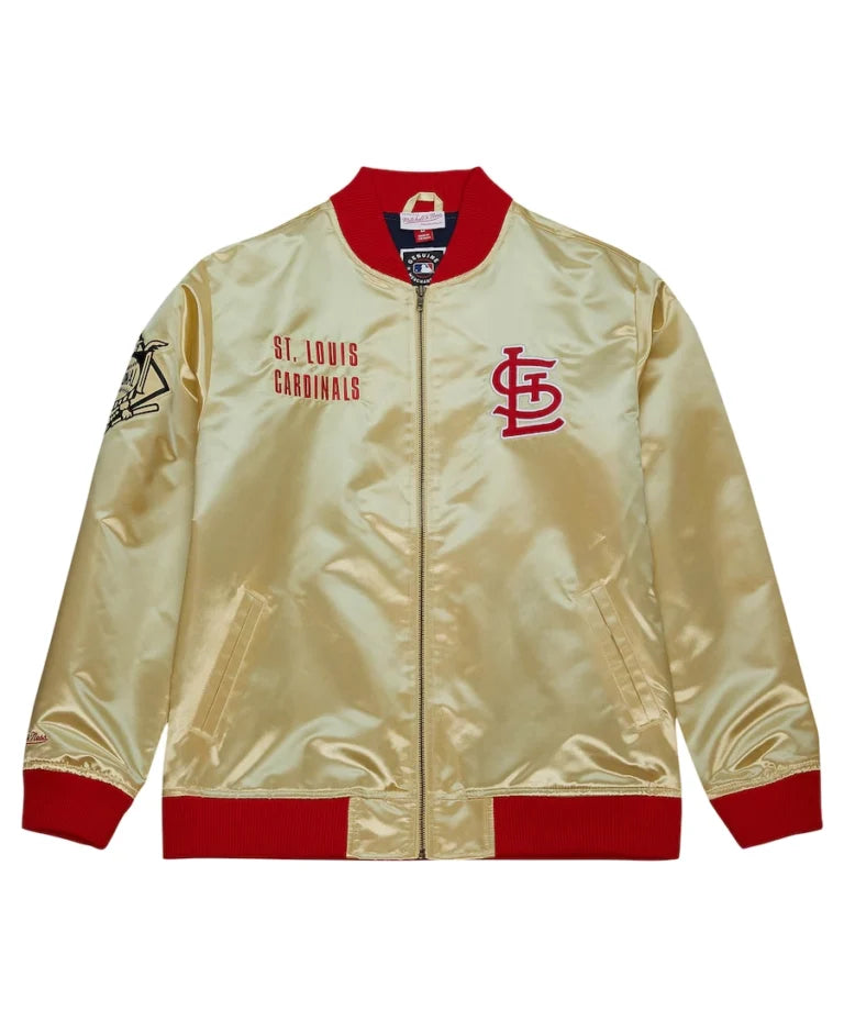 MLB St. Louis Cardinals Gold OG 2.0 Satin Jacket