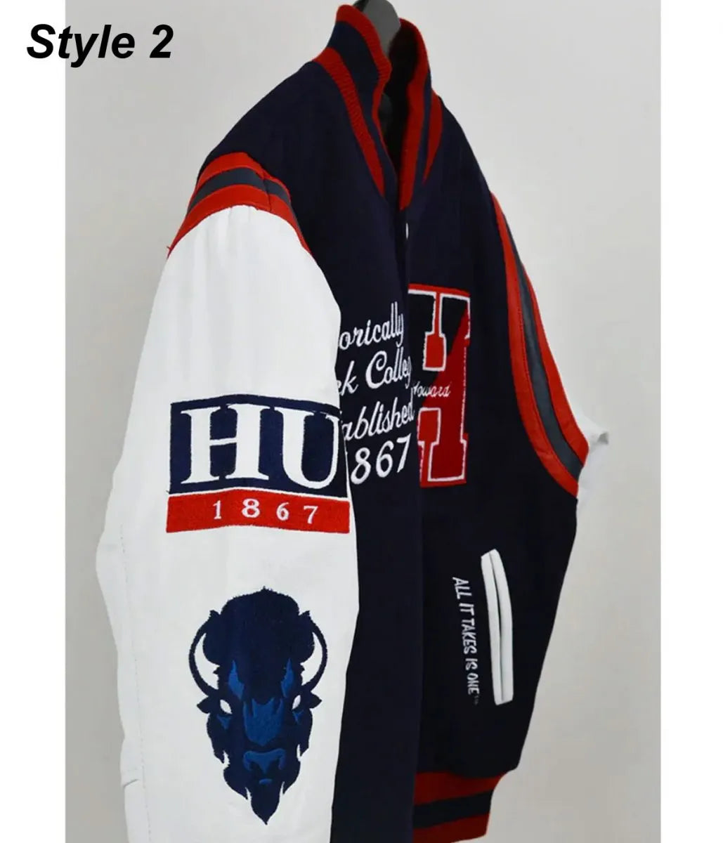 Howard University The Mecca Varsity Jacket