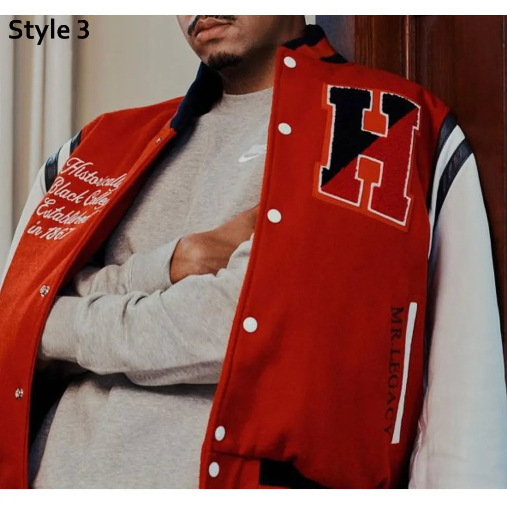 Howard University The Mecca Varsity Jacket