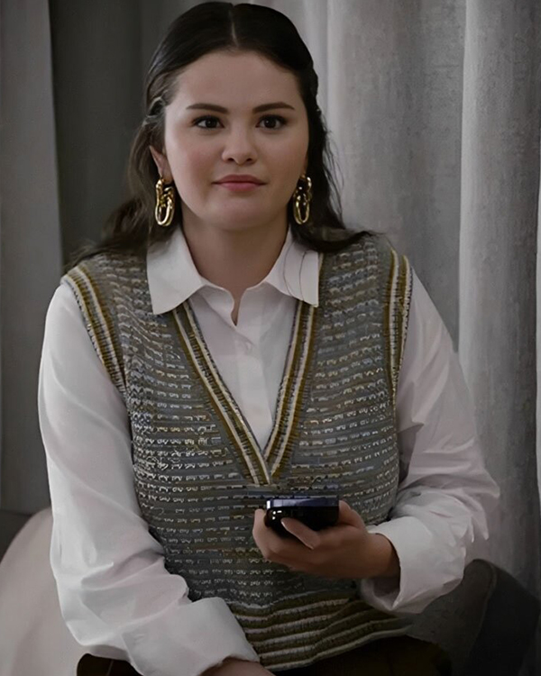 Only Murders In The Building S03 Selena Gomez Knit Vest