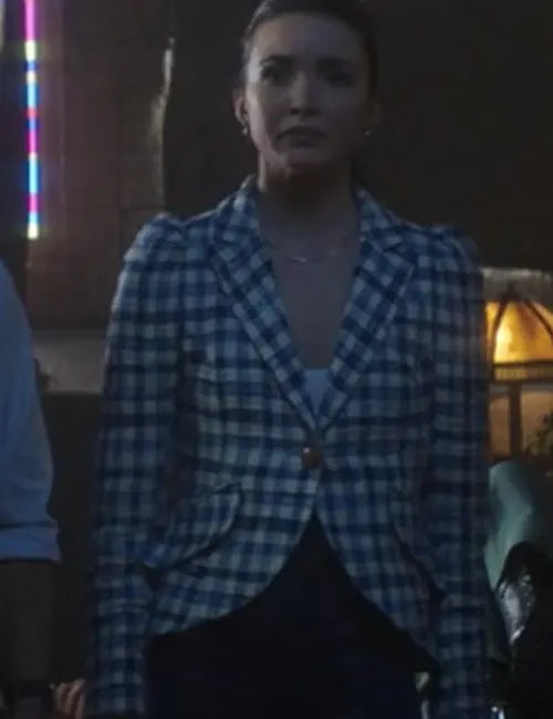 Nancy Drew Bess Marvin Blue Check Blazer