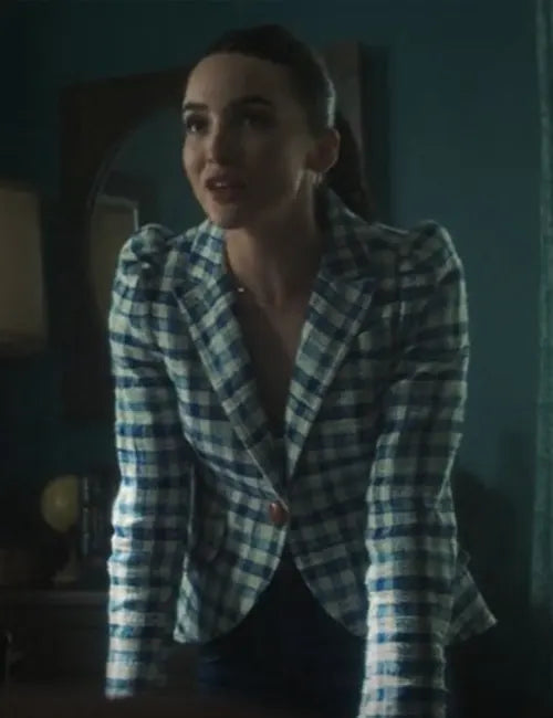 Nancy Drew Bess Marvin Blue Check Blazer