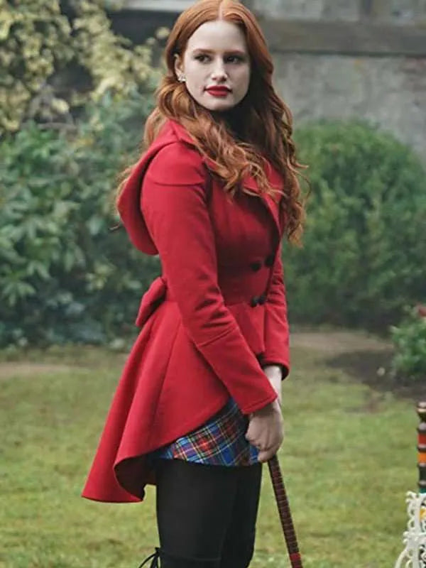 Dallas Jackets - Season 3 Riverdale Cheryl Blossom Red Hooded Jacket