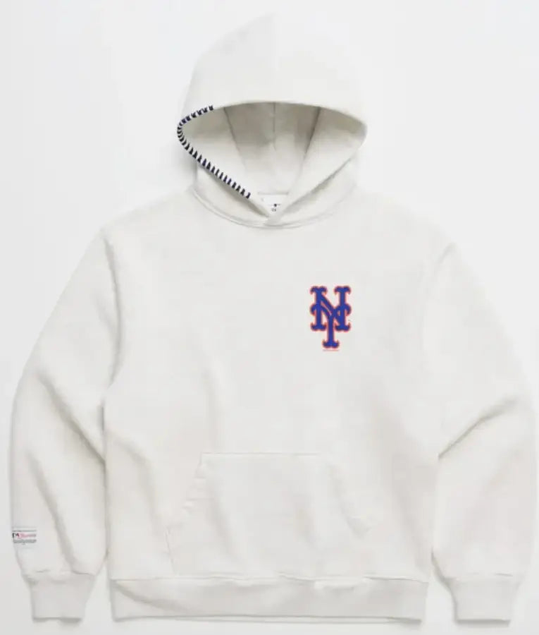 Madhappy & New York Mets Heather Gray Fleece Hoodie
