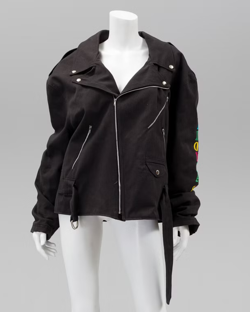 Madonna Dance Tour 1987 Black Tour Crew Jacket