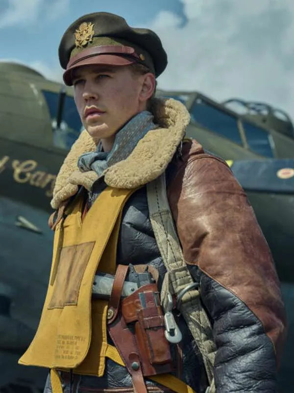 Masters Of The Air Austin Butler Leather Jacket