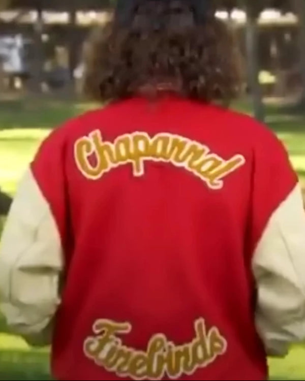 ManFindsReunitedHighSchoolChaparralLettermanfashionableJacket