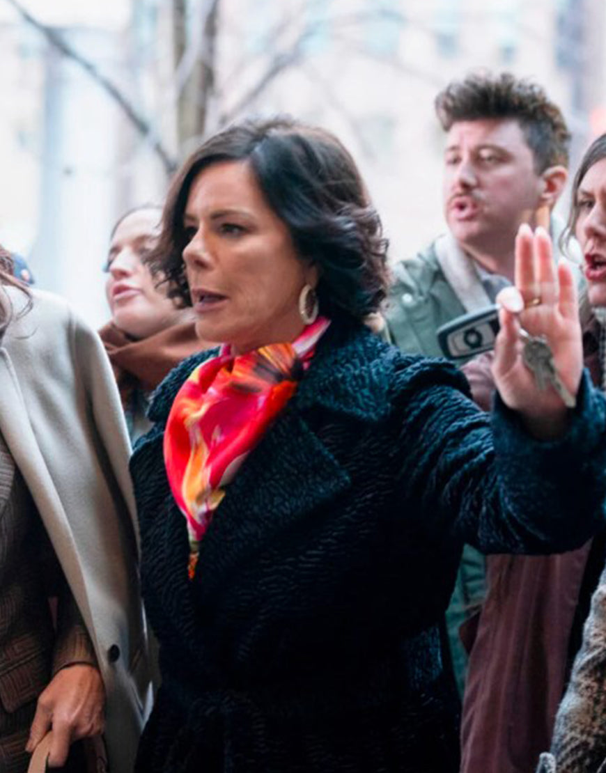 So Help Me Todd S02 Marcia Gay Harden Black Coat