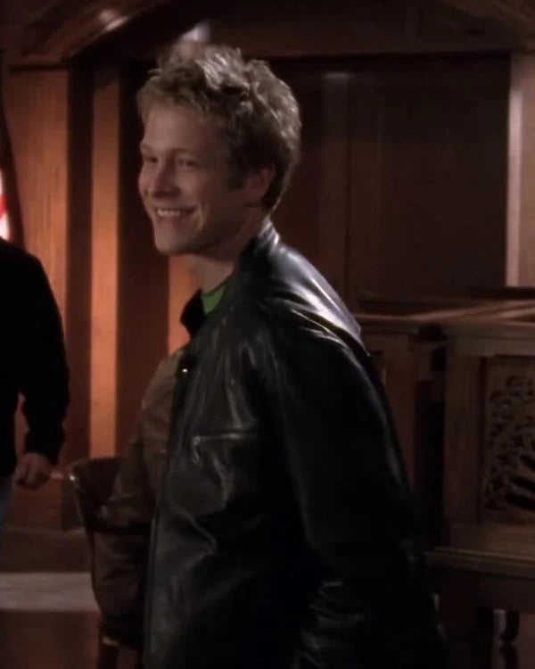 Gilmore Girls Logan Huntzberger Leather Jacket