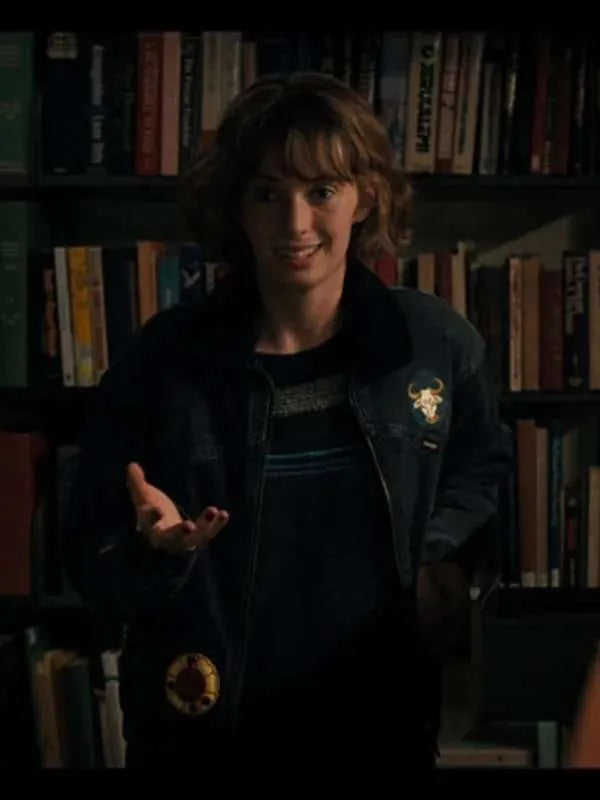 Maya Hawke Stranger Things Season 4 Denim Jacket