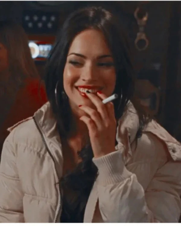 Megan Fox Jennifer’s Body Hooded Parka Puffer Jacket