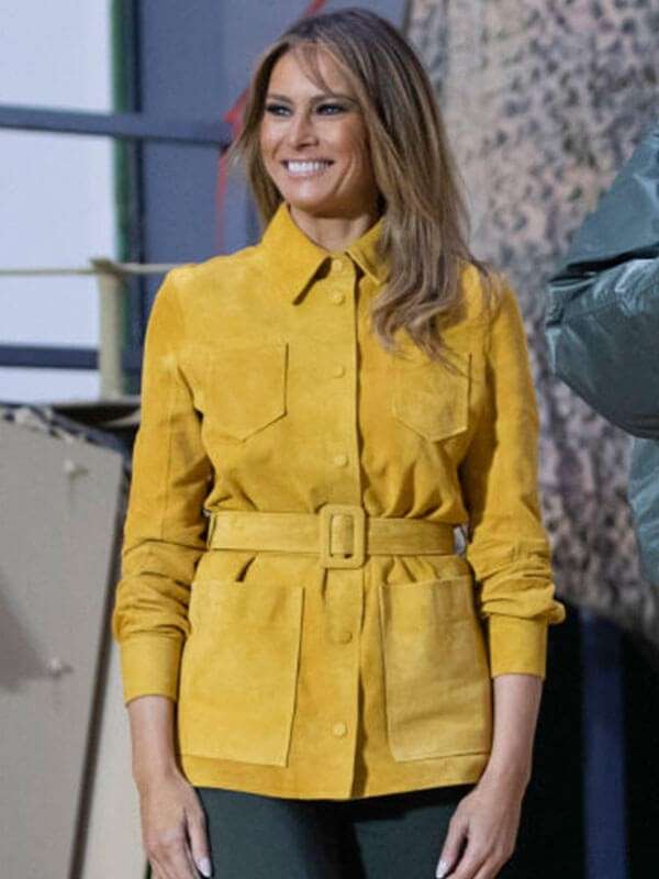 Melania Trump Yellow Jacket