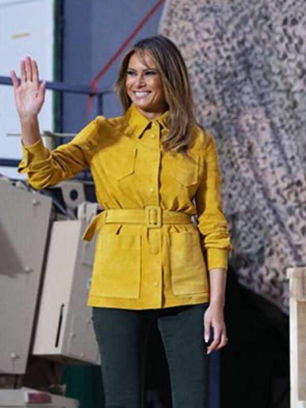 Melania Trump Yellow Jacket